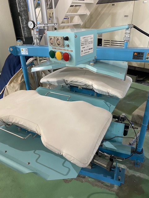 YAC　白衣用ダブルカラープレス