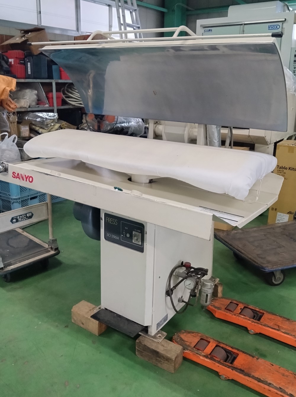 SANYO製大型綿プレス