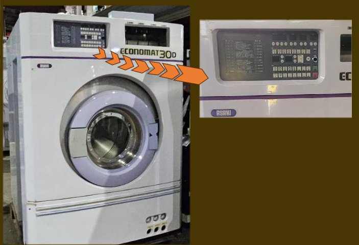 ｱｻﾋ製作所　10k～50k水洗機に使用可　ﾏｲｺﾝ　10ﾁｬﾝﾈﾙ